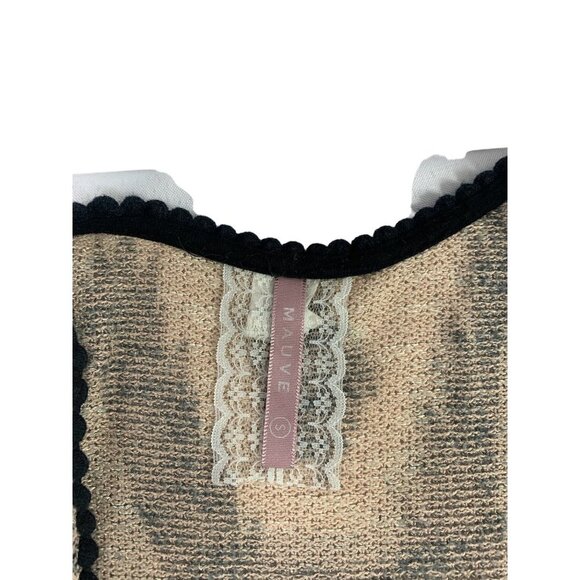 Mauve Women's Tan Lightweight Long Cardigan - Picture 3 of 6